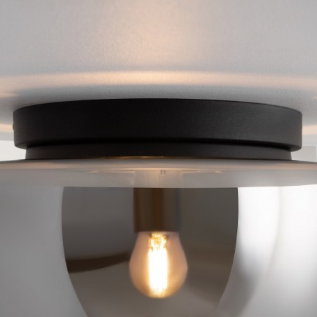 Ceiling Flush Light Glassy