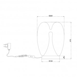 LED Table Lamp Splash (9W)