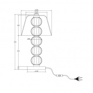 LED Table Lamp Amulet (10W)