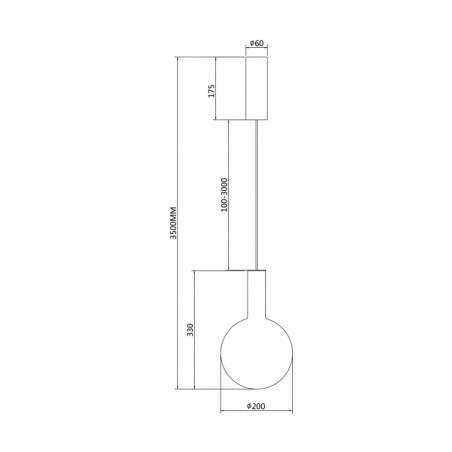 LED Pendant Lamp Nebula (4W)