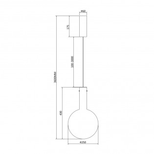 LED Pendant Lamp Nebula (6W)