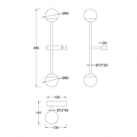 LED Wall Lamp Touch (10W)
