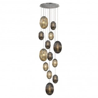 Ovila LED-Pendelleuchte (13x8W)