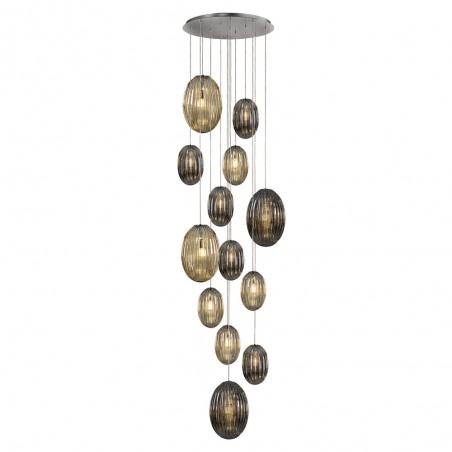 Ovila LED-Pendelleuchte (13x8W)