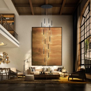 Large Cluster Pendant Lamp Varas (25x5W)