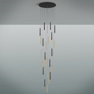 Large Cluster Pendant Lamp Varas (25x5W)
