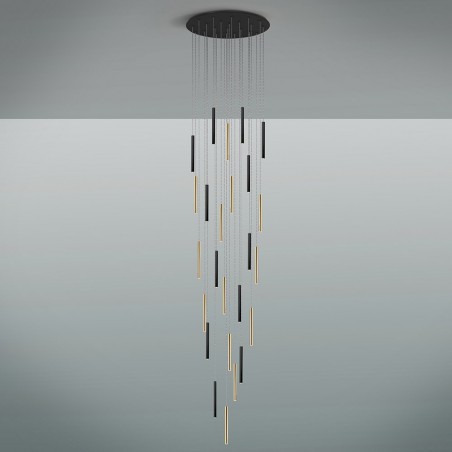Large Cluster Pendant Lamp Varas (25x5W)