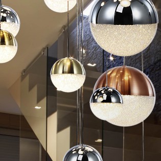 27- Licht LED Cluster dimmbare Pendelleuchte Sphere