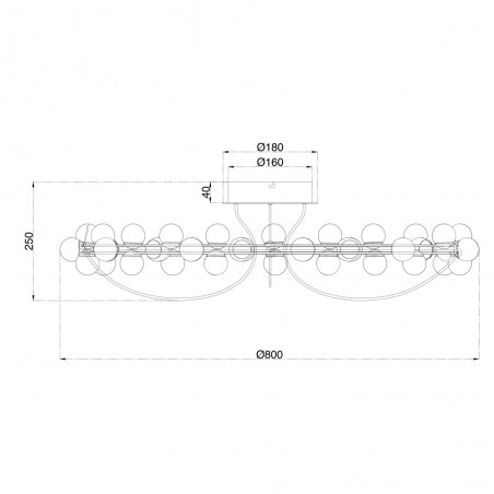LED Ceiling Lamp Tessara (72W)