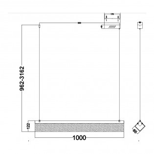 LED Pendant Lamp Petra (35W)