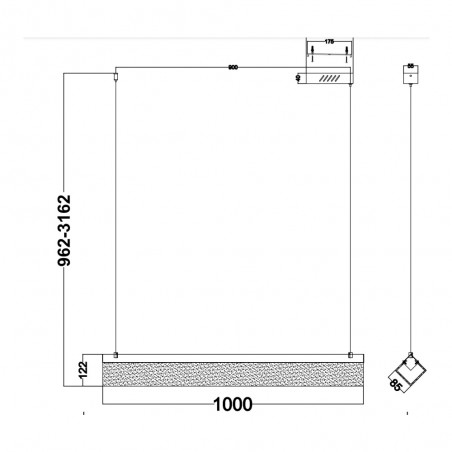 LED Pendant Lamp Petra (35W)
