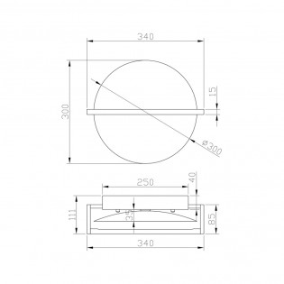 LED Wall Lamp Mira (14W)