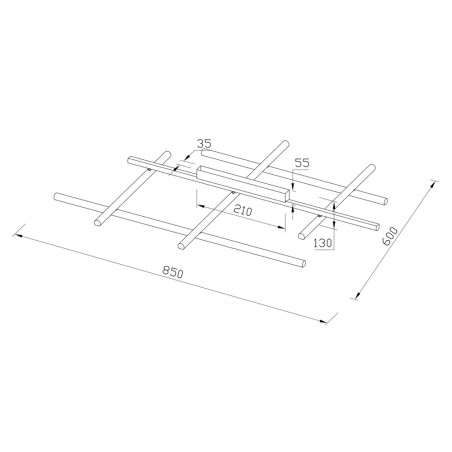 Plafón de techo LED Radiance (50W)
