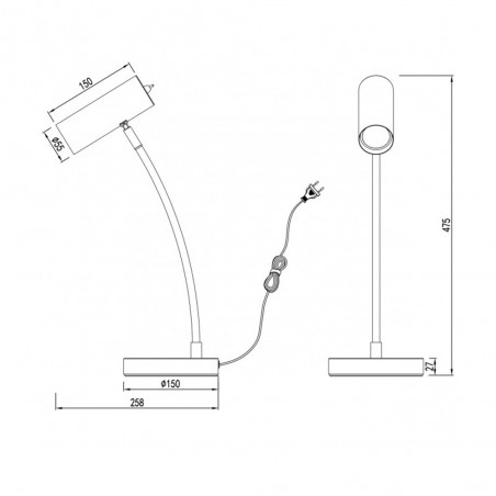 Table lamp Antia