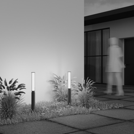 Outdoor LED Bollard Lamp Lit (12W)