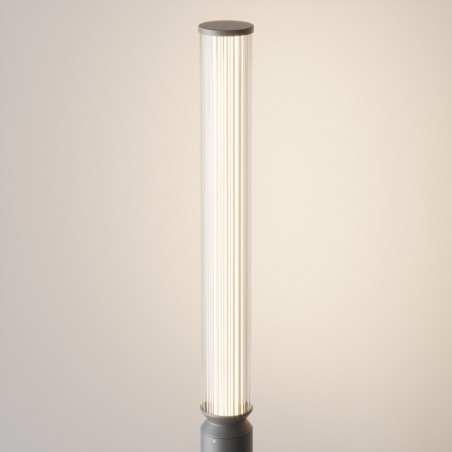 Outdoor LED Bollard Lamp Lit (20W)