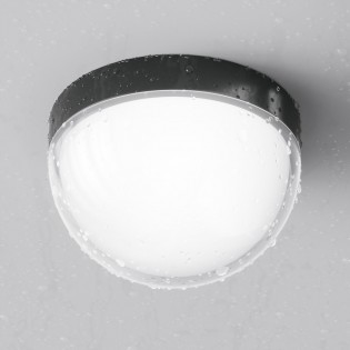 Outdoor LED Ceiling Flush Light Mon (12W)