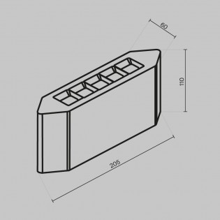 Outdoor LED Wall Lamp Pull (8W)