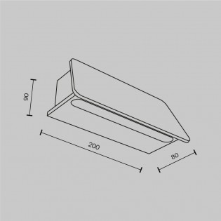LED outdoor wall lamp Trupp (6W)