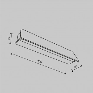 LED outdoor wall lamp Trupp (10W)
