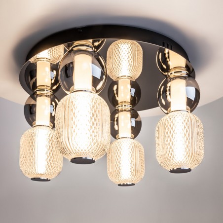Plafón de techo Drop (4 luces)
