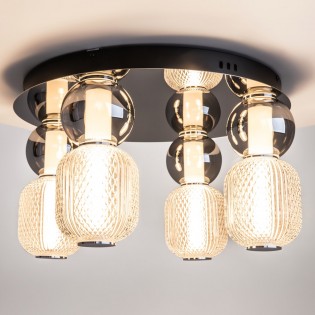 Plafón de techo Drop (4 luces)