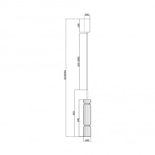 LED Pendant Lamp Ordo (8W)