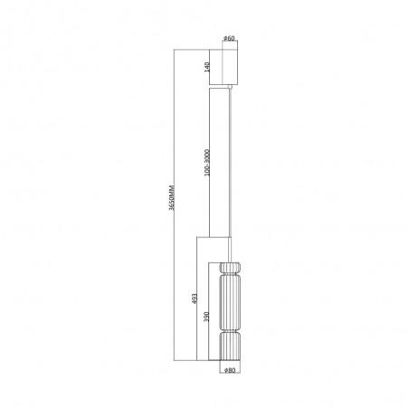 LED Pendant Lamp Ordo (8W)