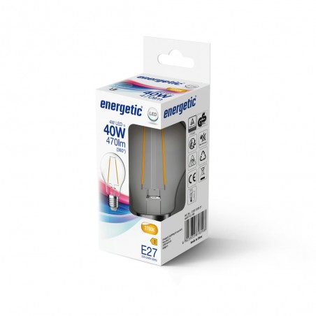 LED Bulb E27 A60 2700K (4W)