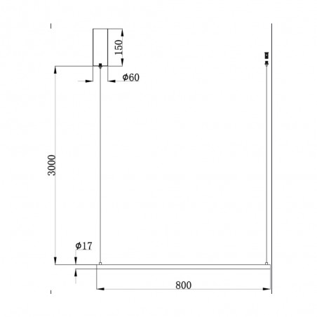 Lámpara colgante LED Halo (10W)