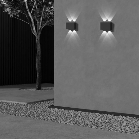 Aplique de pared de exterior LED Show (4W)