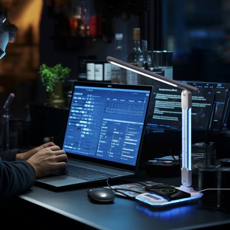 LED Desk Lamp Levelup CCT RGB Dim (10W)