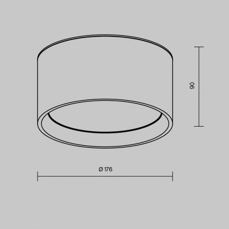 Foco de superficie LED Hydra (15W)