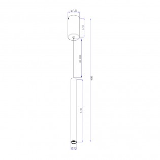 LED Pendant Lamp Pro Base (6W)
