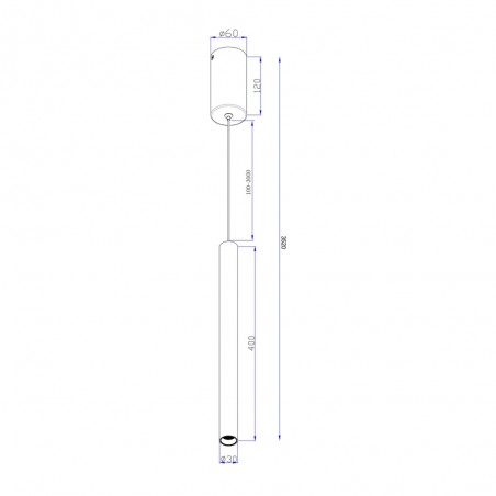 LED Pendant Lamp Pro Base (6W)