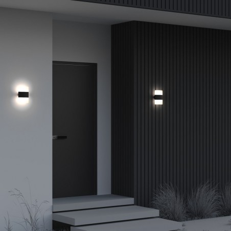 Aplique de pared de exterior LED Rom II (12W)