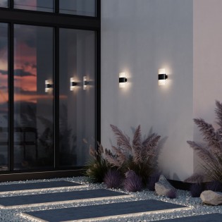 Aplique de pared de exterior LED Rom II (12W)