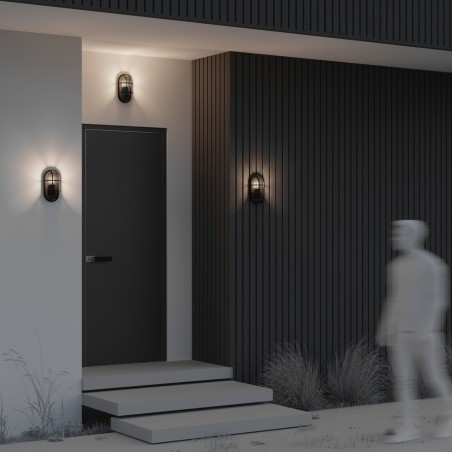 Outdoor Wall Lamp Candle Rejilla
