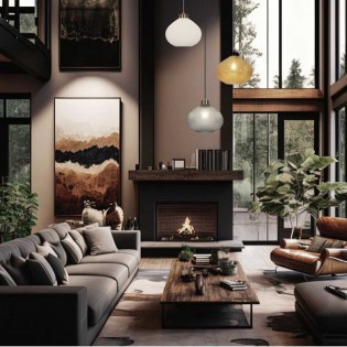 Ceiling lamp Flore