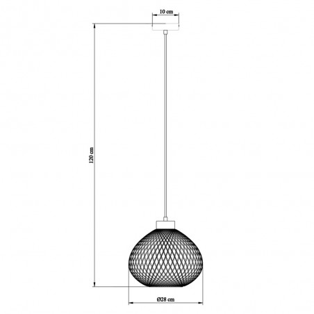 Ceiling lamp Flore