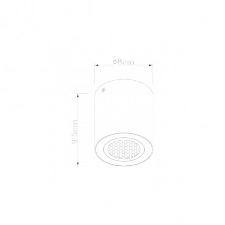 Downlight de techo Silos