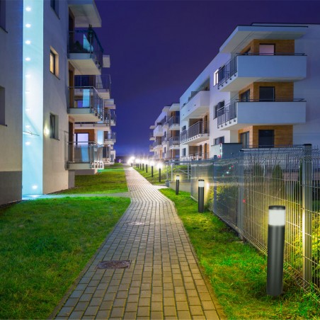 Baliza de exterior Chicago Redondo