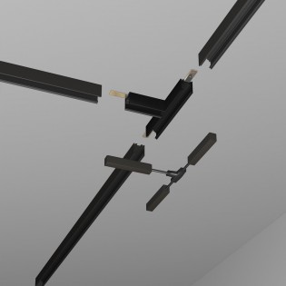 Conexión en T carril...