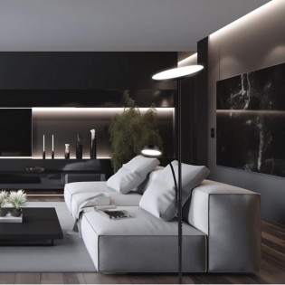 Floor lamp LED Elton (25W+5W)