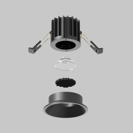 LED Recessed Ceiling Light Round (7W)