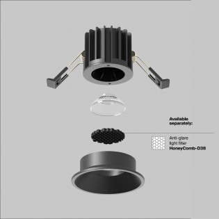 Empotrable de techo LED Round (7W)