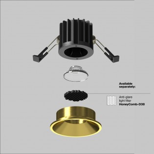 Empotrable de techo LED Round (12W)