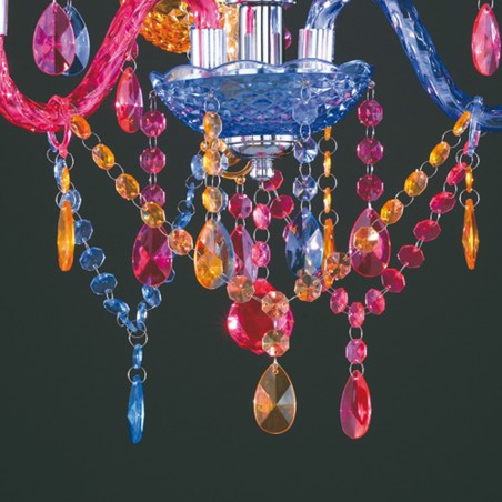 Chandelier Lüster Multicolour (3 lights)
