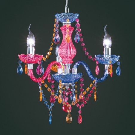 Chandelier Lüster Multicolour (3 lights)