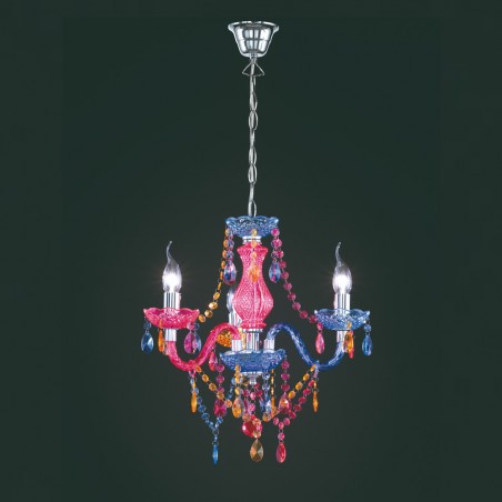 Chandelier Lüster Multicolour (3 lights)